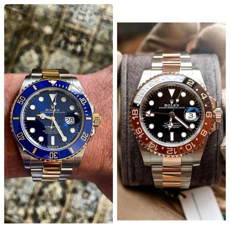 rolex bluesy vs root beer.